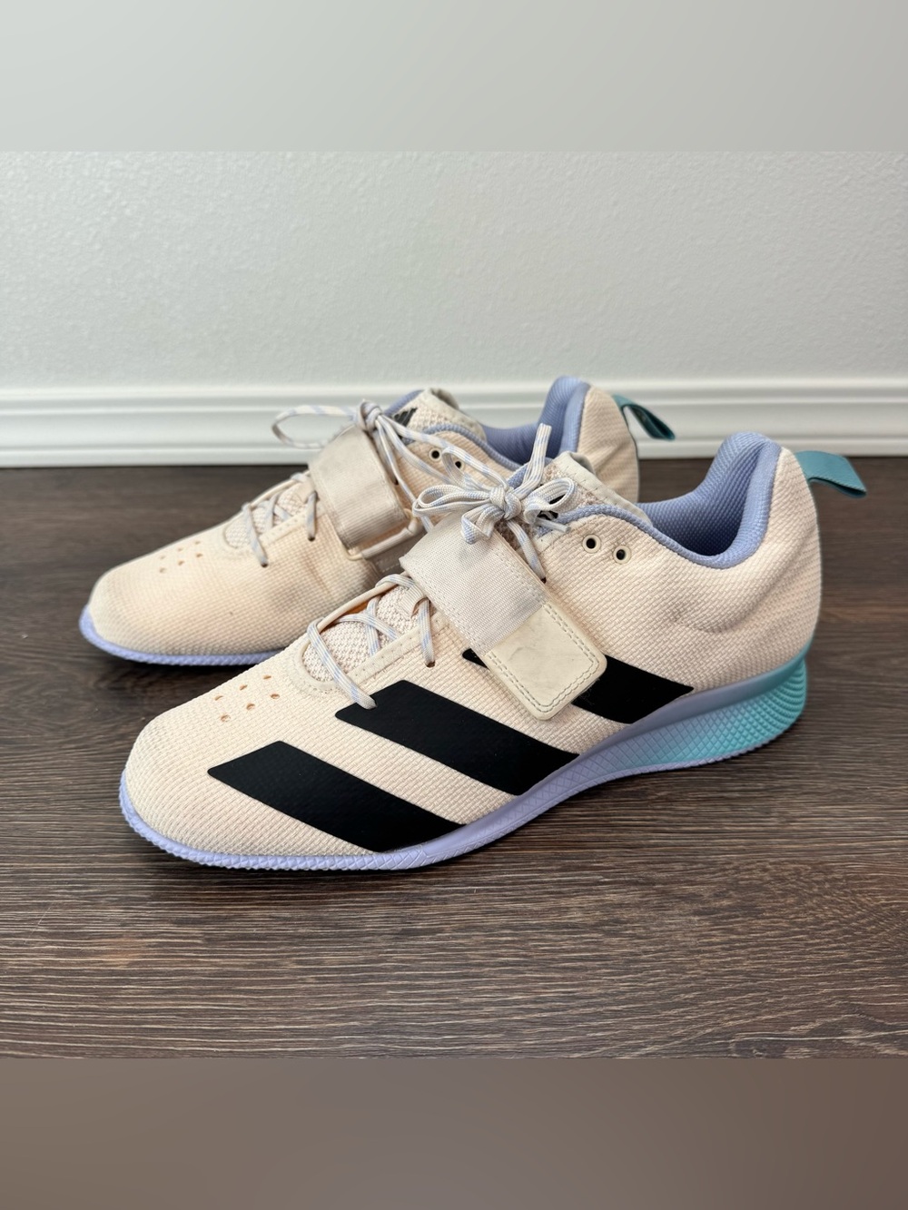 Adidas Adipower Weightlifting 2 Wonder White Beige Men’s Size 11